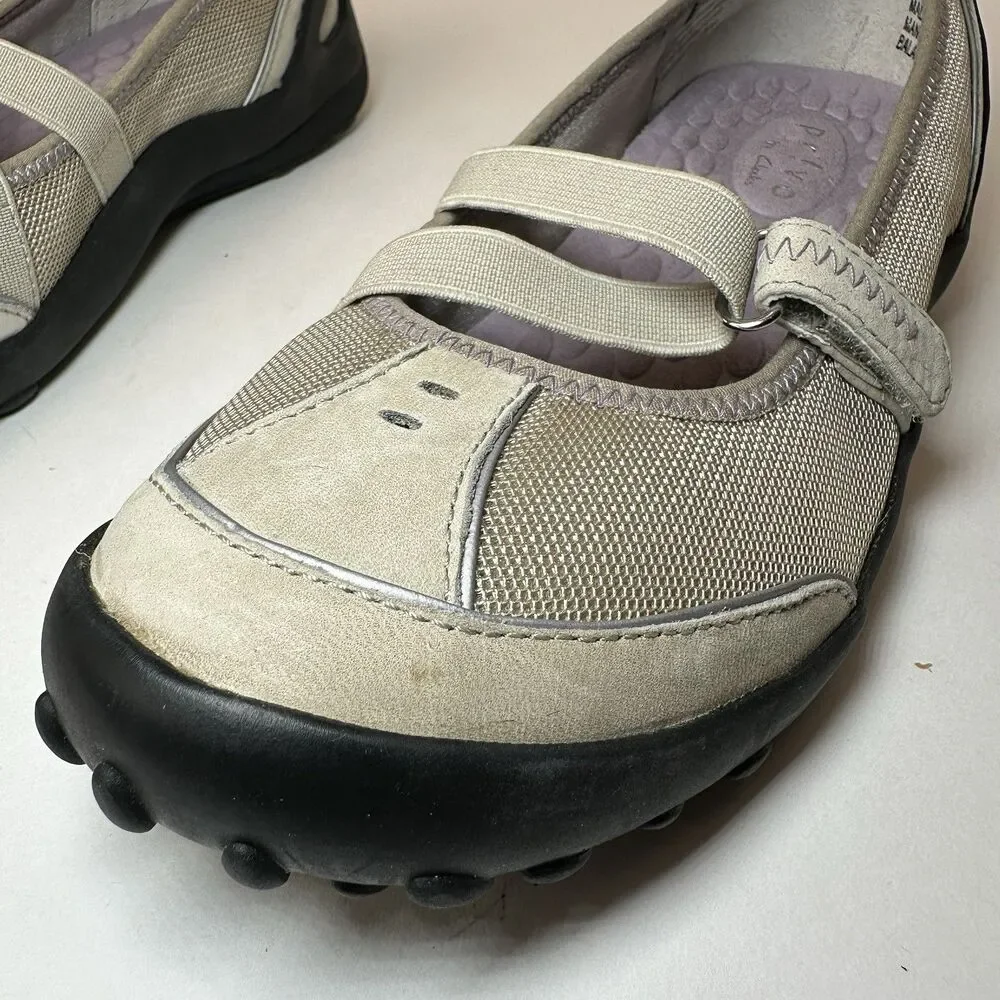 Clarks Privo Mary Jane Beige with  Rubber Sole Comfort Walking Shoe Sz: 7M - Picture 4 of 13